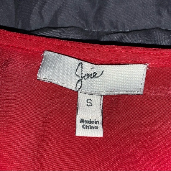 red joie blouse - Picture 2 of 3